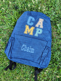Blue Green Yellow Camp Bag