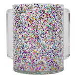 Colorful Glitter Lucite Washing Cup