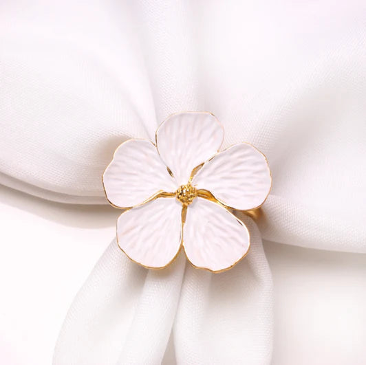 Amazon.com: Handicraft Flower Napkin Rings Set of 6 Spring Napkin Rings  Rose Napkin Holders Vine Design Napkin Holder Rings Table Decorations :  Home & Kitchen