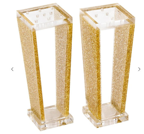 Gold Glitter Salt Shaker Set