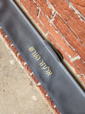 Gray Leather Lulav Case