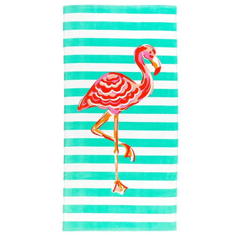 Fun Flamingo adult/kids towel