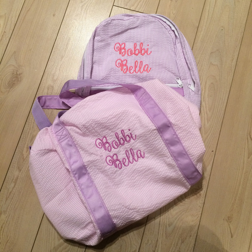 Lela Purple Backpack Black Girl School Bag